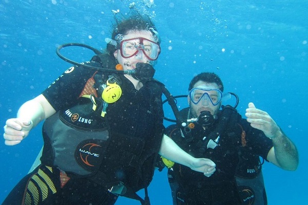 Learning to Dive with Octopus World, Dahab, Egypt